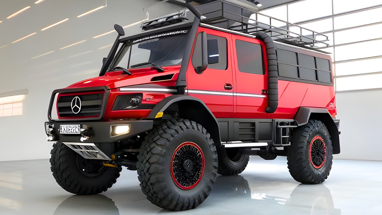 Unimog Like You’ve Never Seen: Mercedes-Benz Builds Its Most Luxurious Model